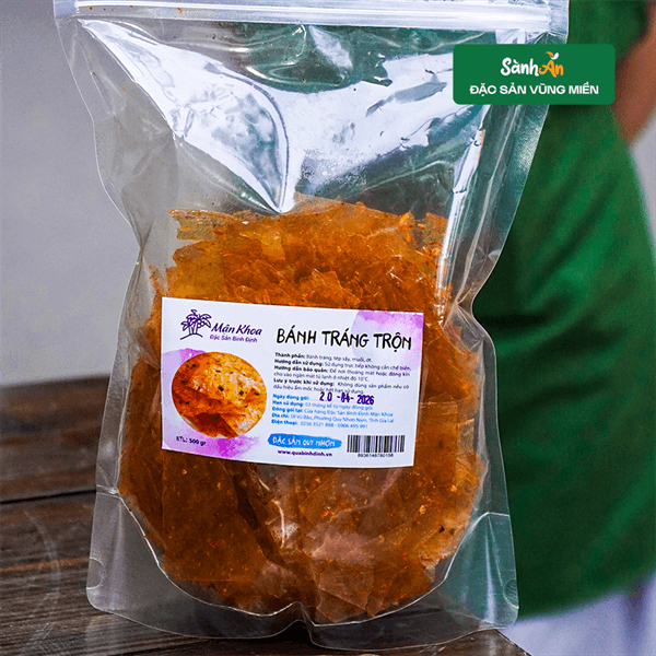 Bánh tráng trộn Bình Định 500g 2