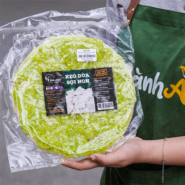 Kẹo Dừa Sợi Non Bình Định 150g 4
