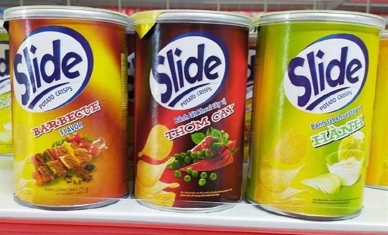 Khoai tây lát vị thơm cay Slide 60g