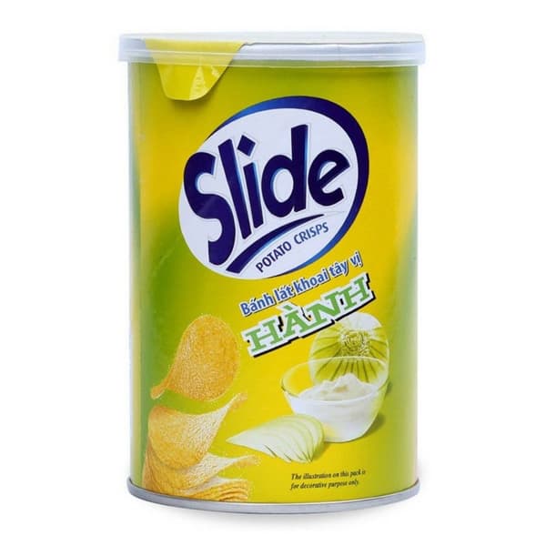 Khoai tây lát Slide sour vị hành 60g