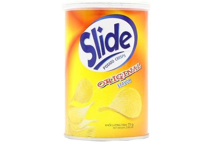 Khoai tây lát Slide vị nguyên bản 60g