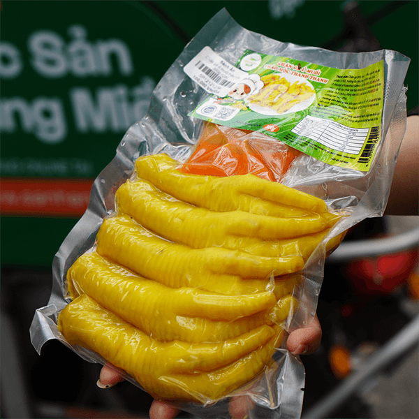 Chân gà ủ muối thảo mộc 300g