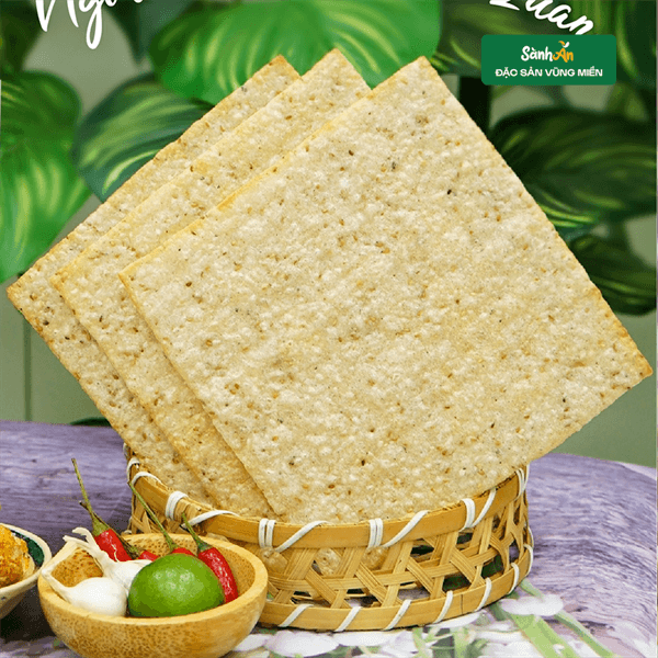 Bánh tráng dừa nướng giòn Sachi 70g 2