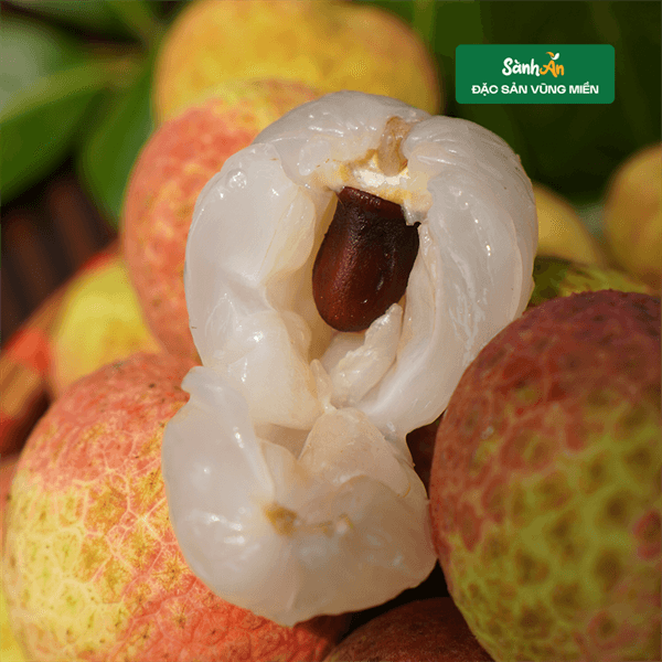 Vải trứng trắng Bắc Giang 3