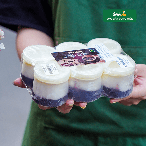 Sữa chua nếp cẩm Handmade