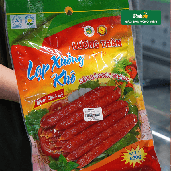 Lạp xưởng khô Sóc Trăng 500g 3
