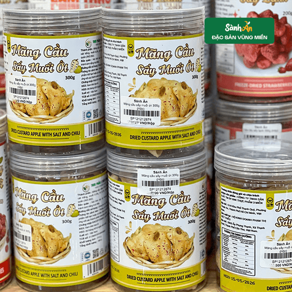 Mãng cầu sấy muối ớt 300g 3