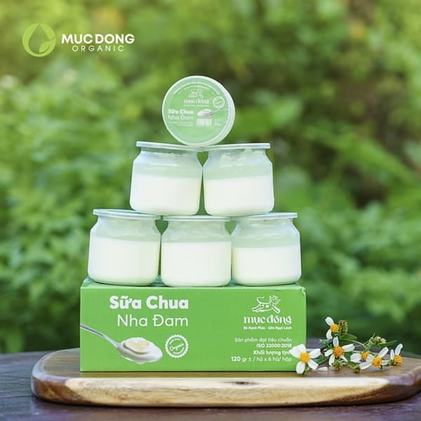 Sữa chua nha đam organic Mục đồng
