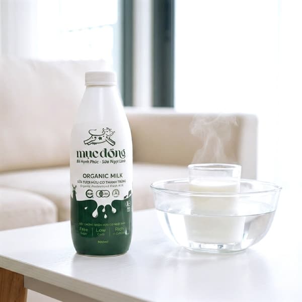 Sữa tươi hữu cơ thanh trùng 900ml 4
