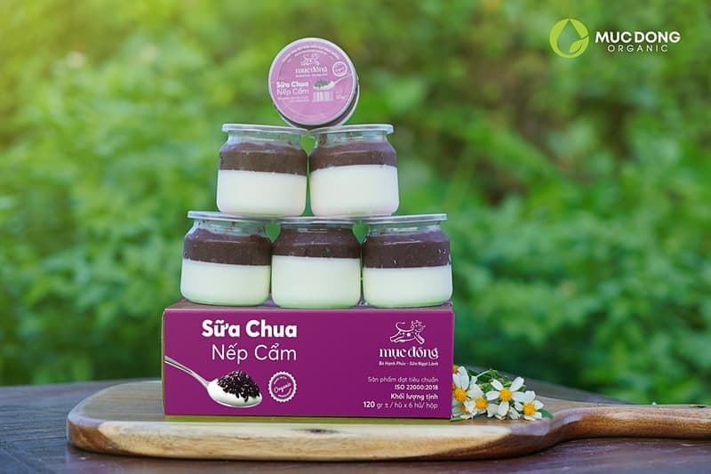 Sữa chua nếp cẩm organic Mục đồng 2