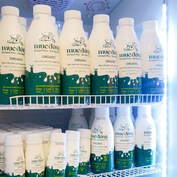 Sữa tươi hữu cơ thanh trùng organic 450ml 4