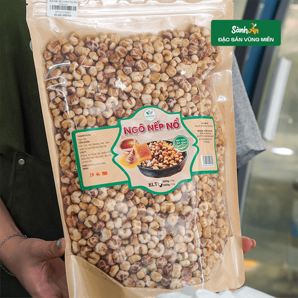 Ngô Nếp Nổ Vị Nhạt Tây Bắc 500g