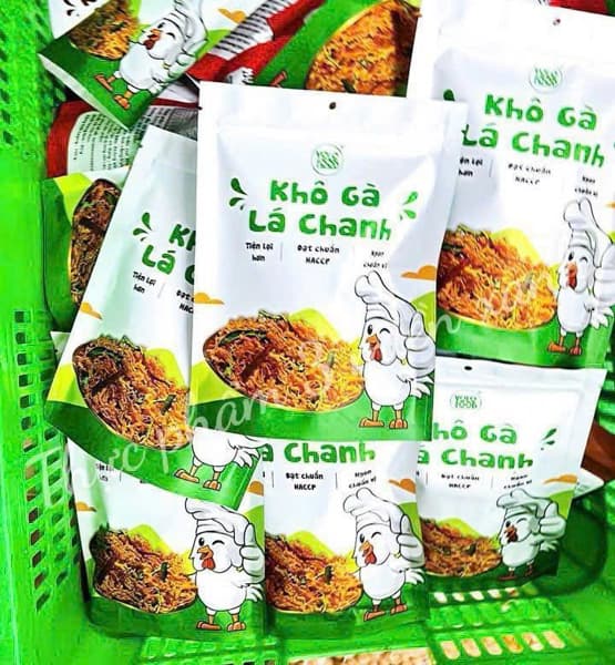 Khô gà lá chanh YOLO 100g 2