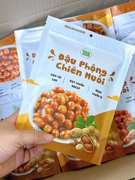 Đậu phộng chiên muối YOLO 100g 3