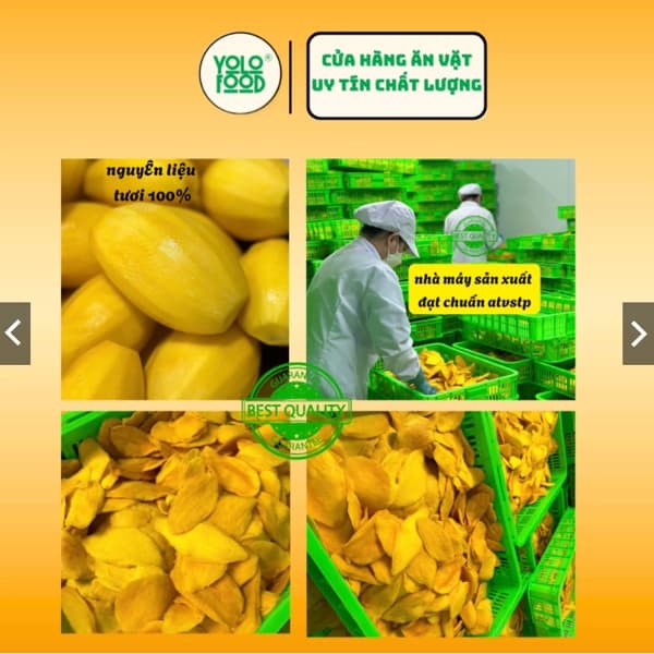 Xoài sấy dẻo YOLO 100g 2