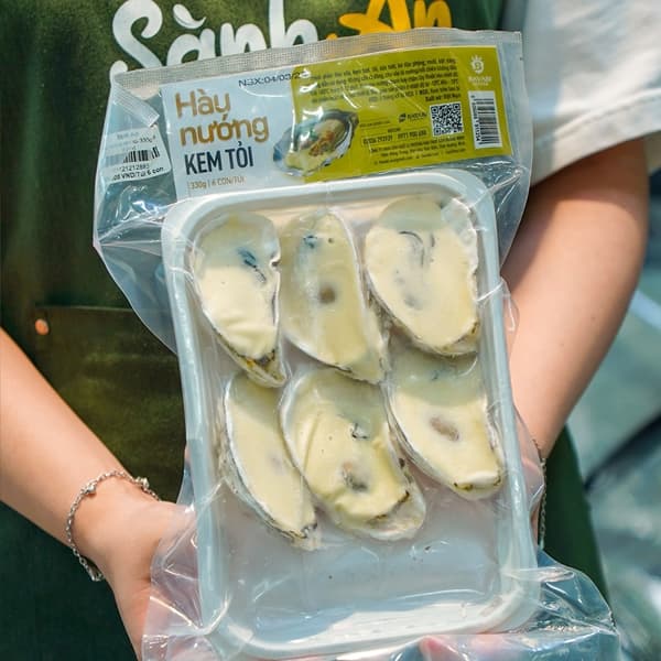 Hàu nướng kem tỏi 330g