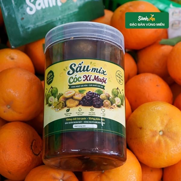 Sấu mix cóc xí muội