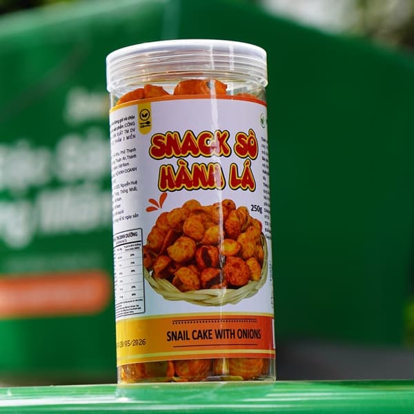 Snack sò hành lá 250g 5
