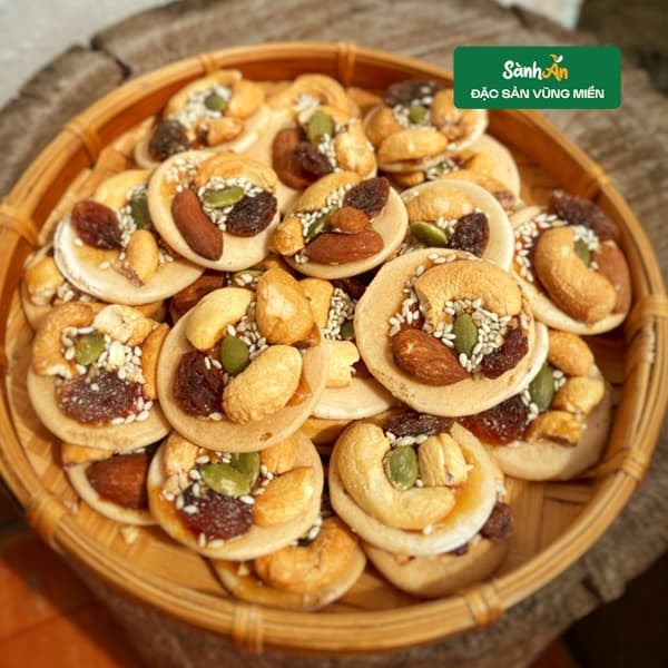 Bánh đồng tiền hạt dinh dưỡng 300g