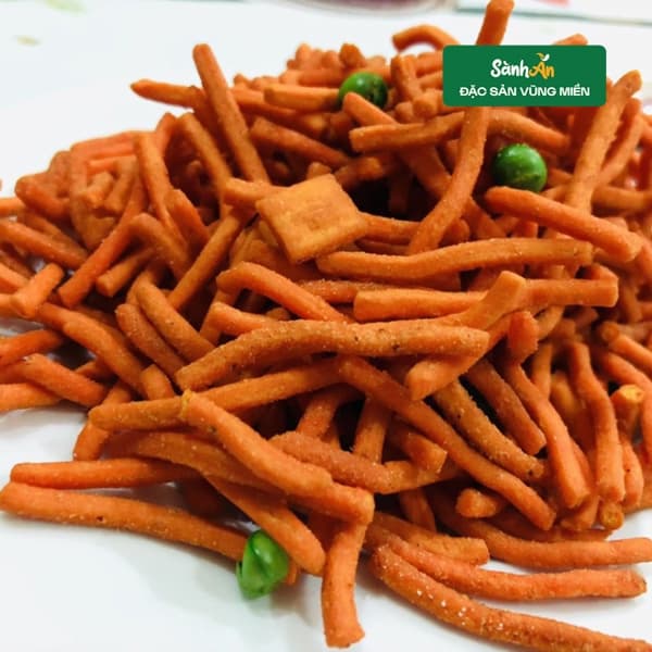 Snack thập cẩm tăm đậu Hà Lan 350g 3