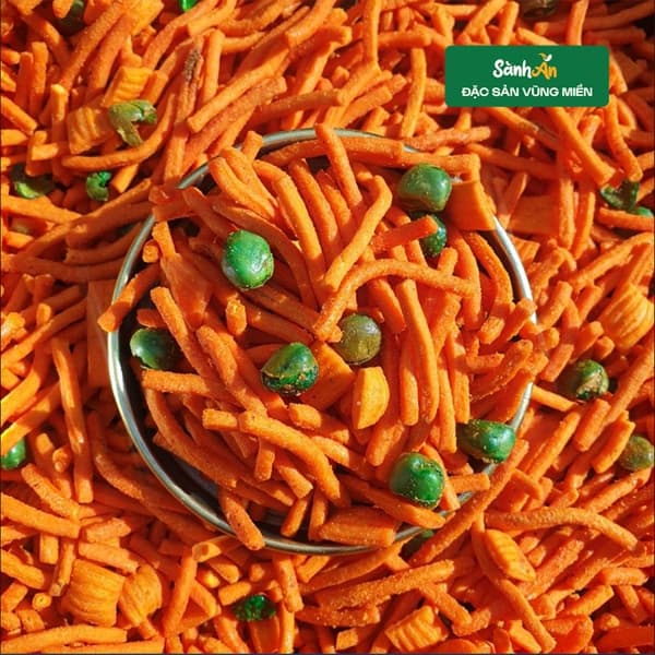 Snack thập cẩm tăm đậu Hà Lan 350g 2