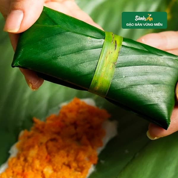 Bánh nậm nhân tôm thịt đặc biệt 2