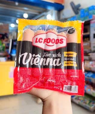 Xúc xích Vienna 500g 10c