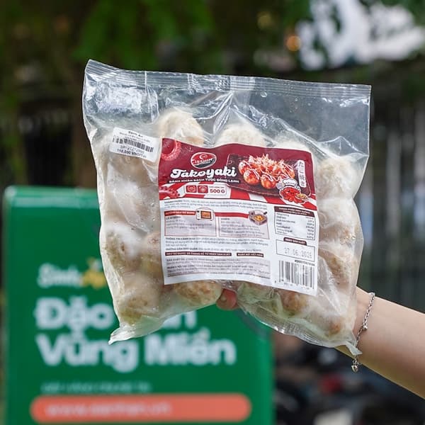 Bánh nhân bạch tuộc takoyaki