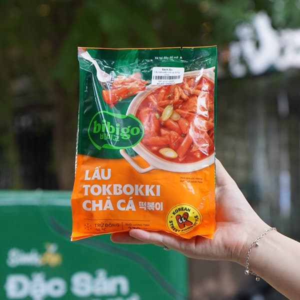 Lẩu tokbokki chả cá 370g