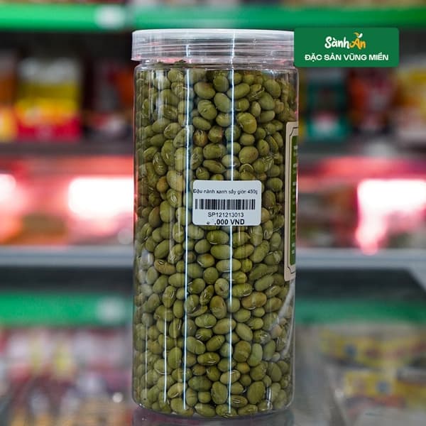 Đậu nành xanh sấy giòn 450g 2