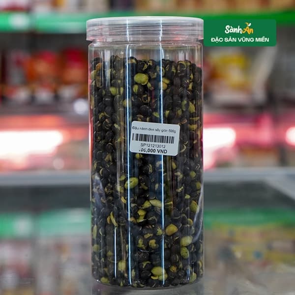Đậu nành đen sấy giòn 500g 2