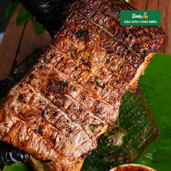 Cá trắm khúc nướng Tây Bắc 3