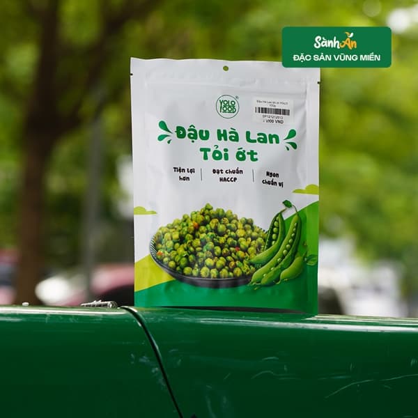 Đậu Hà Lan tỏi ớt YOLO 100g