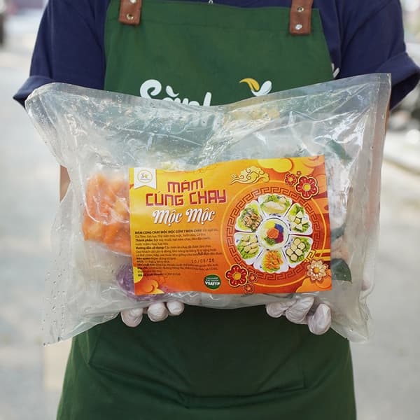 Mâm cúng chay Mộc Mộc 7 món 2