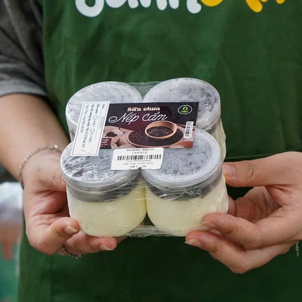 Sữa chua nếp cẩm Handmade 4