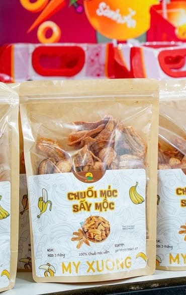 Chuối sấy giòn Tây Bắc 250g 3