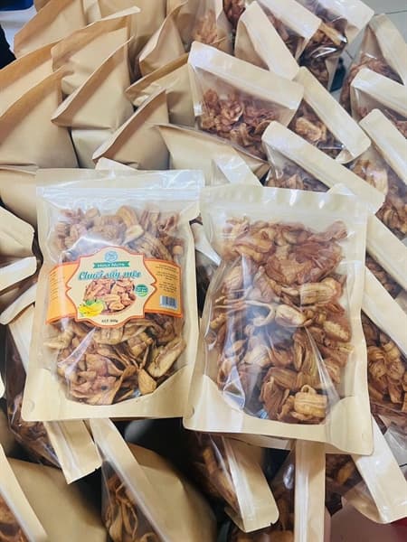 Chuối sấy giòn Tây Bắc 250g 5