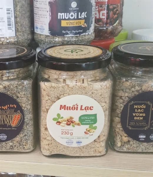 Muối lạc vừng vàng (lọ thủy tinh) 2