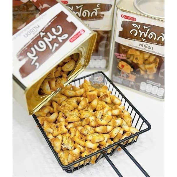 Bánh gấu nhân socola Vfoods 400g 2
