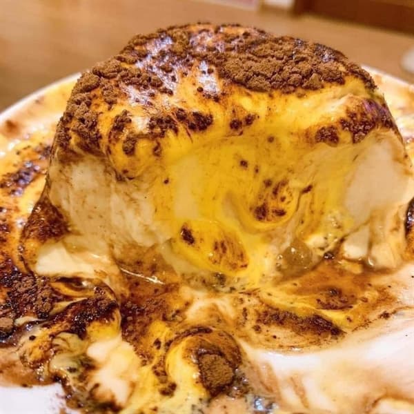Tàu hũ kem trứng dừa nướng cacao HST 4