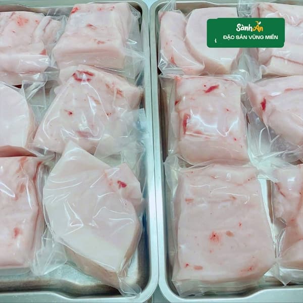 Mỡ khổ lợn bản 1kg 4