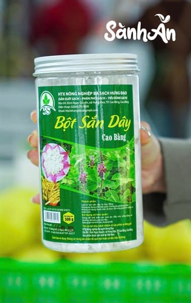 Bột sắn dây Cao Bằng 500g