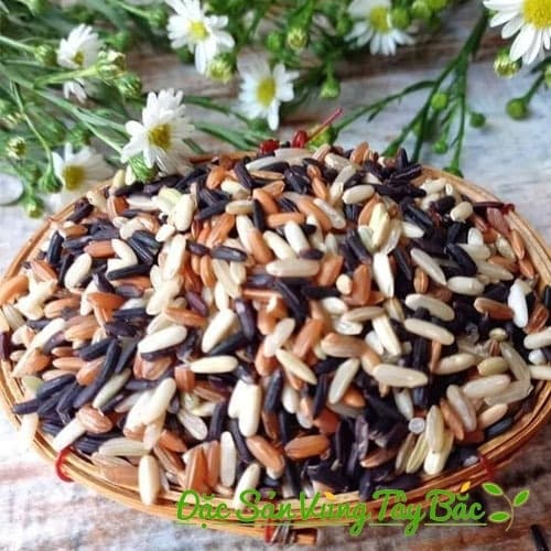 Gạo lứt tam sắc Điện Biên 2