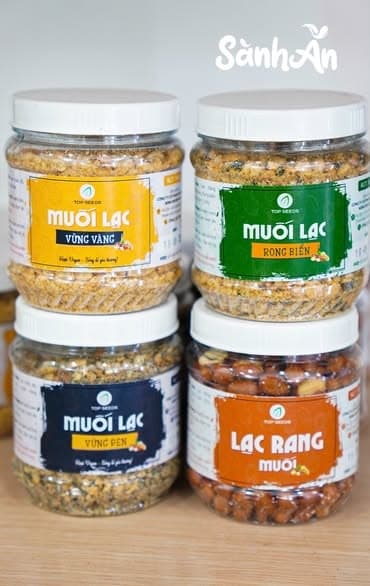 Muối lạc vừng đen 230g (Lọ thủy tinh) 3