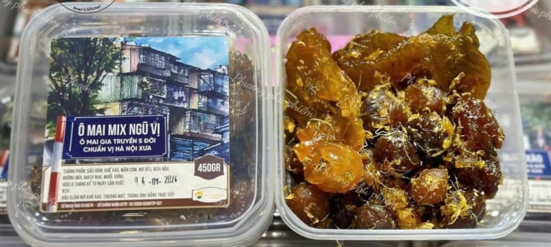 Ô mai mix ngũ vị 450g 2