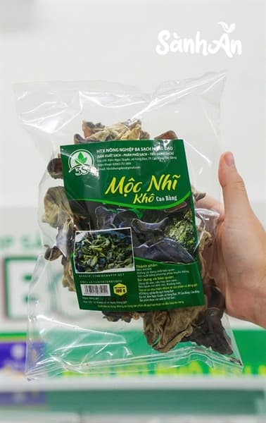 Mộc nhĩ khô Cao Bằng 100g
