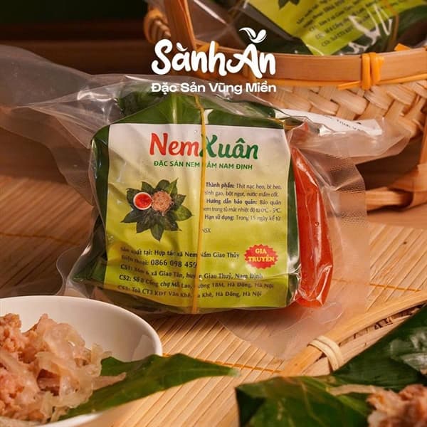Nem nắm Giao Thủy Nam Định 200g 2