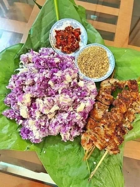 Xôi sắn Điện Biên 4