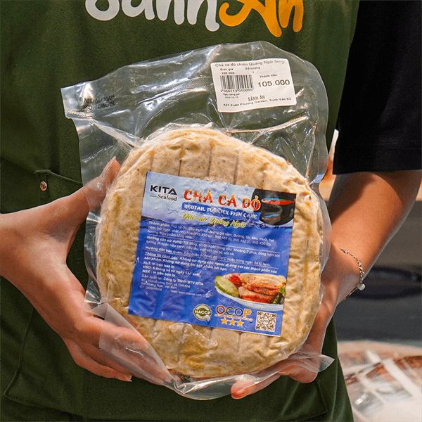 Chả cá đỏ chiên Kita Quảng Ngãi 500g