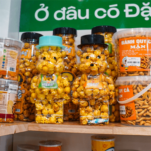 Bỏng ngô Hương kem 128g